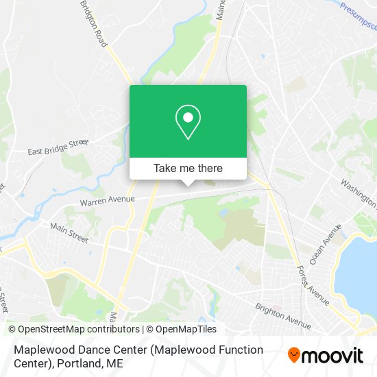 Maplewood Dance Center (Maplewood Function Center) map