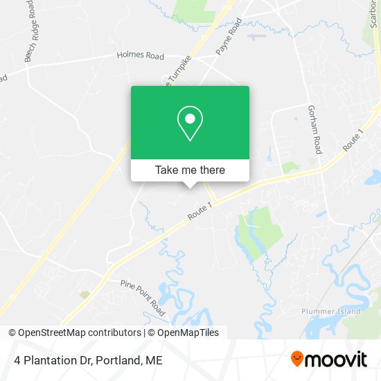 4 Plantation Dr map