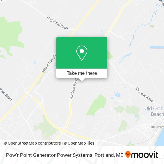 Pow'r Point Generator Power Systems map