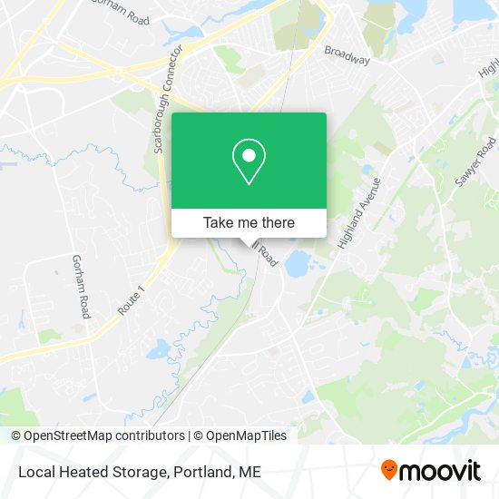 Local Heated Storage map