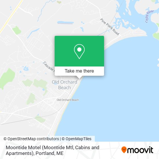 Moontide Motel (Moontide Mtl, Cabins and Apartments) map