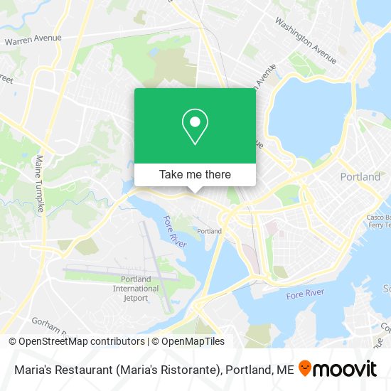 Maria's Restaurant (Maria's Ristorante) map