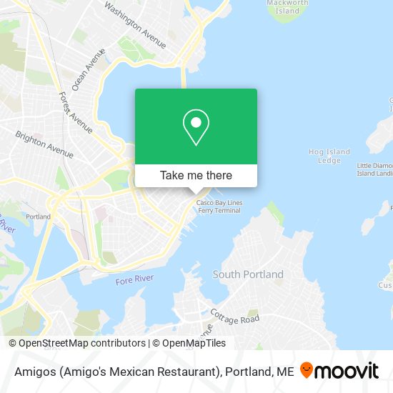 Amigos (Amigo's Mexican Restaurant) map