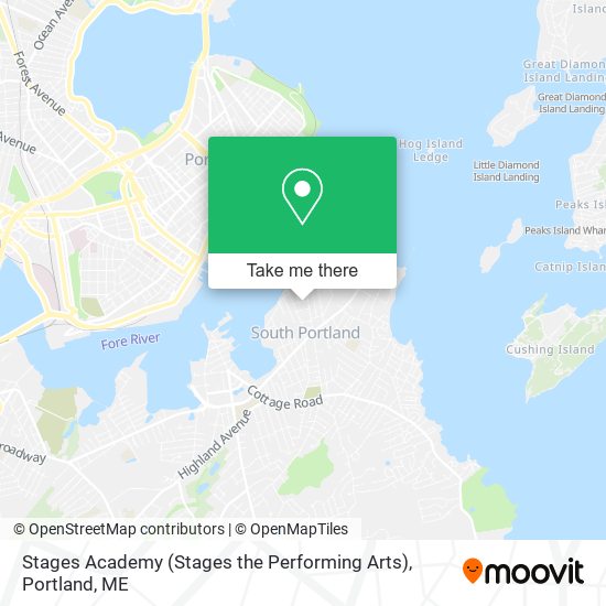 Stages Academy (Stages the Performing Arts) map