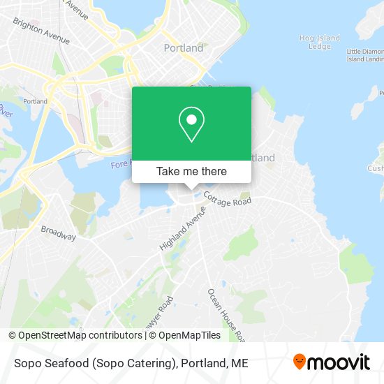 Sopo Seafood (Sopo Catering) map