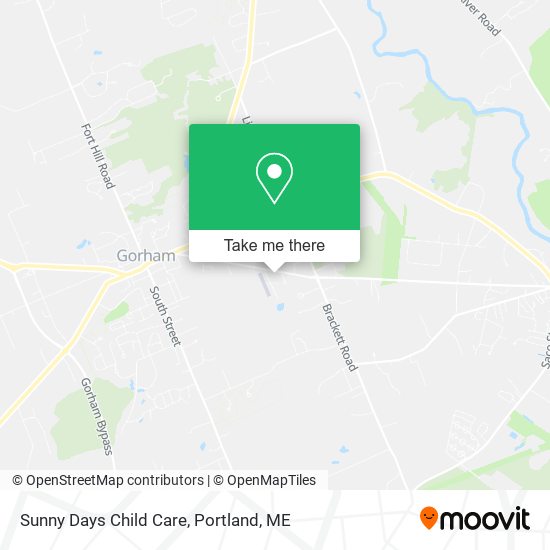 Sunny Days Child Care map