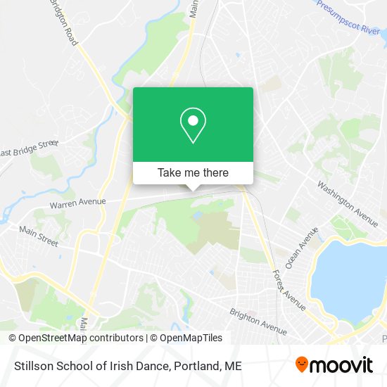 Stillson School of Irish Dance map