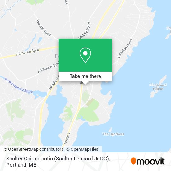 Saulter Chiropractic (Saulter Leonard Jr DC) map