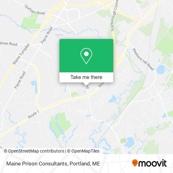 Maine Prison Consultants map