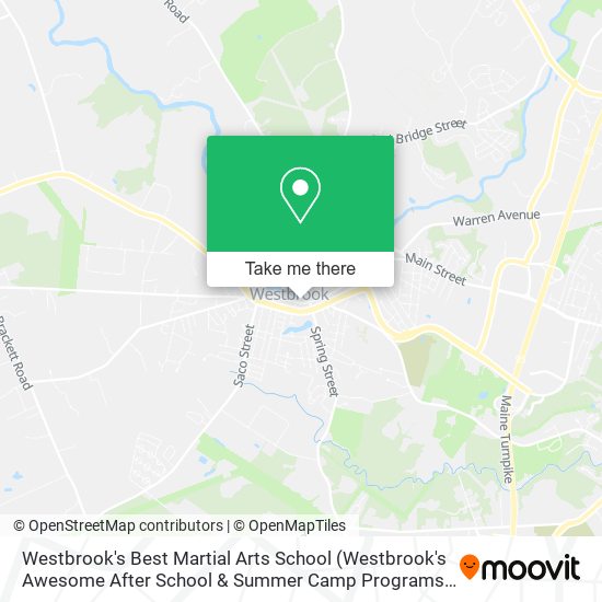 Westbrook's Best Martial Arts School (Westbrook's Awesome After School & Summer Camp Programs) map