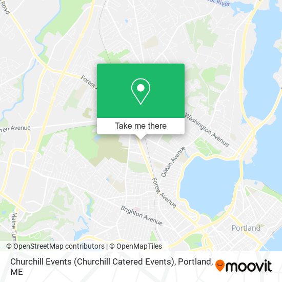 Churchill Events (Churchill Catered Events) map