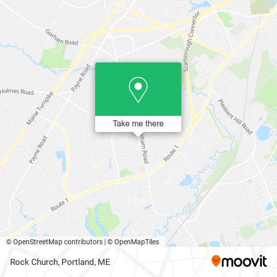 Rock Church map