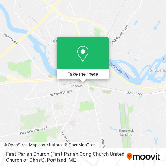 First Parish Church (First Parish Cong Church United Church of Christ) map