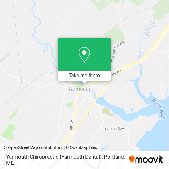 Yarmouth Chiropractic (Yarmouth Dental) map