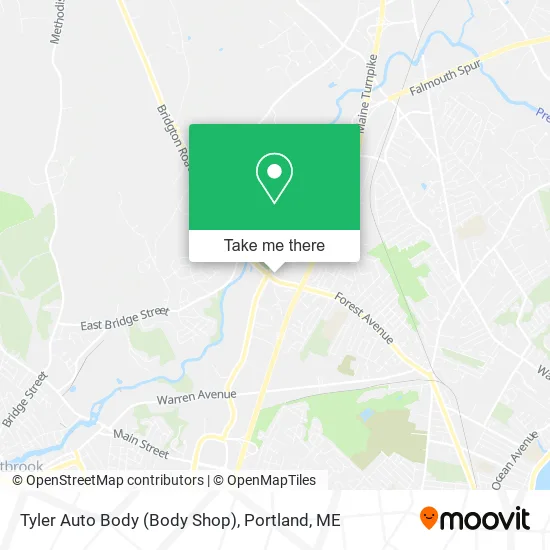 Tyler Auto Body (Body Shop) map