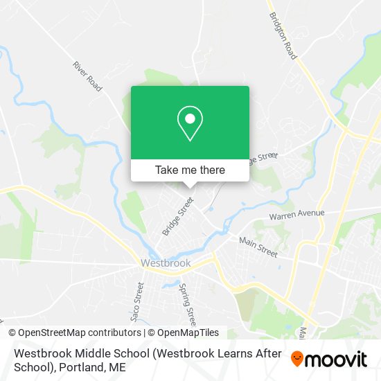 Westbrook Middle School (Westbrook Learns After School) map