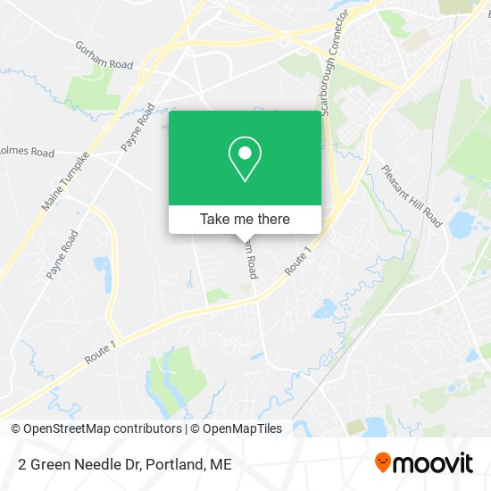 2 Green Needle Dr map