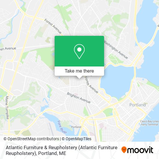 Atlantic Furniture & Reupholstery map