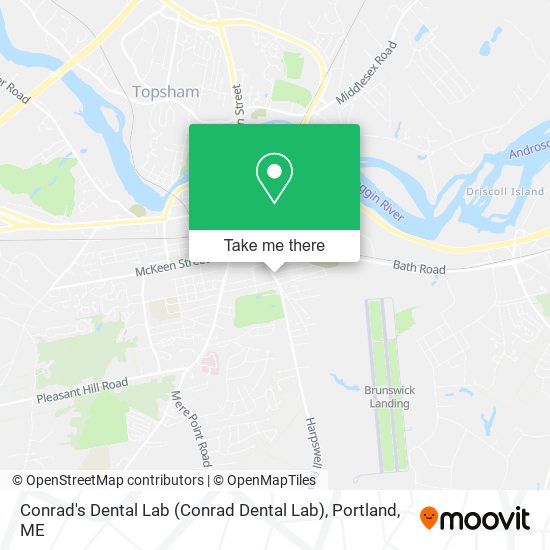 Conrad's Dental Lab map