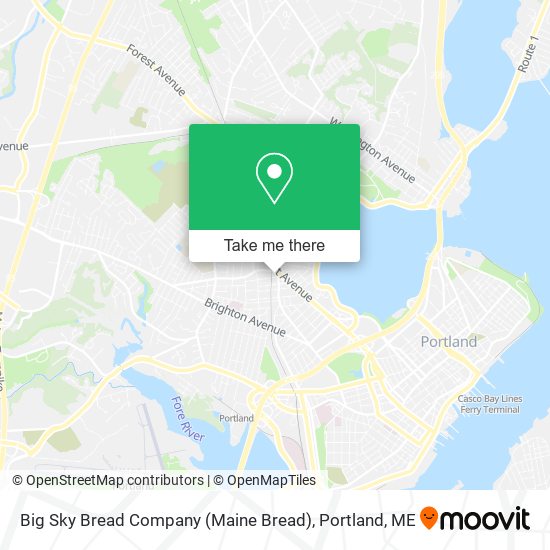 Big Sky Bread Company (Maine Bread) map