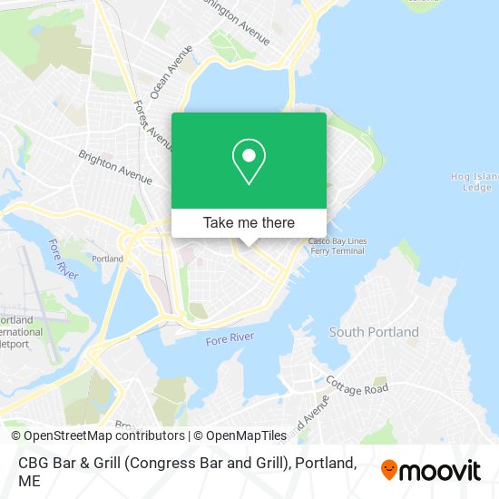 CBG Bar & Grill (Congress Bar and Grill) map