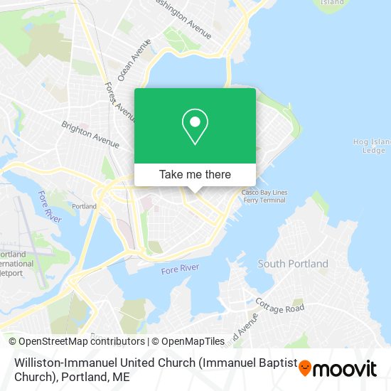 Williston-Immanuel United Church (Immanuel Baptist Church) map