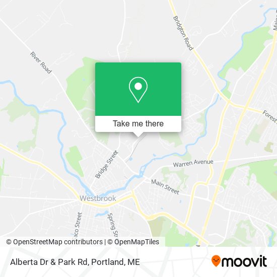 Mapa de Alberta Dr & Park Rd