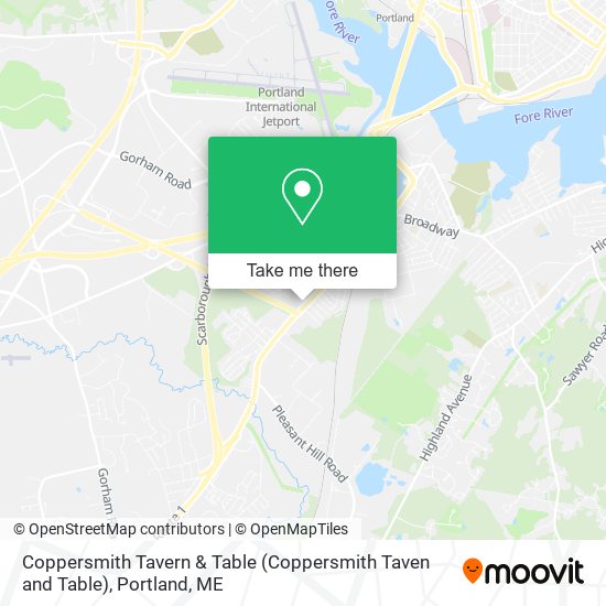 Coppersmith Tavern & Table (Coppersmith Taven and Table) map