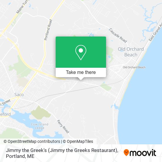 Jimmy the Greek's (Jimmy the Greeks Restaurant) map