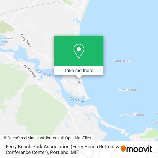Ferry Beach Park Association (Ferry Beach Retreat & Conference Center) map