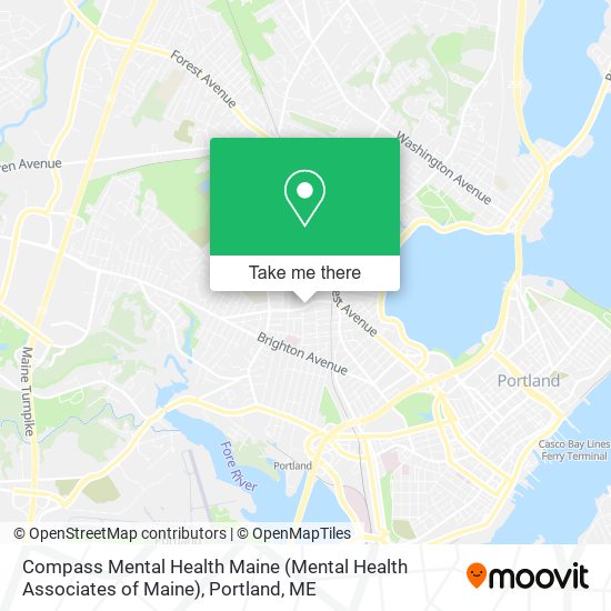 Compass Mental Health Maine (Mental Health Associates of Maine) map