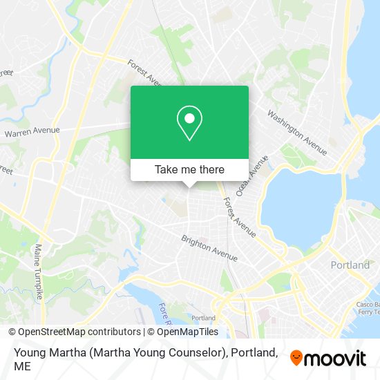 Young Martha (Martha Young Counselor) map