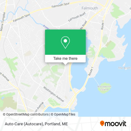 Auto-Care (Autocare) map