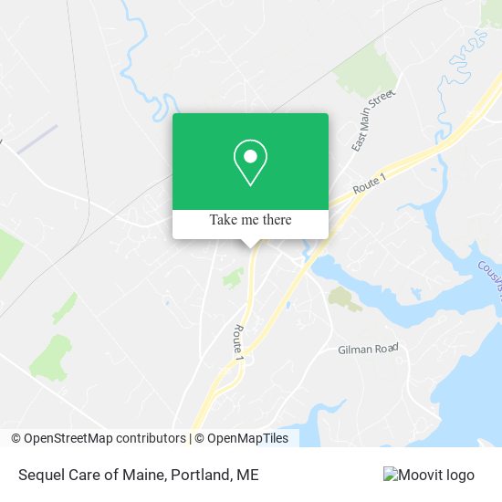 Sequel Care of Maine map