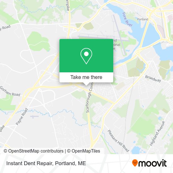 Instant Dent Repair map