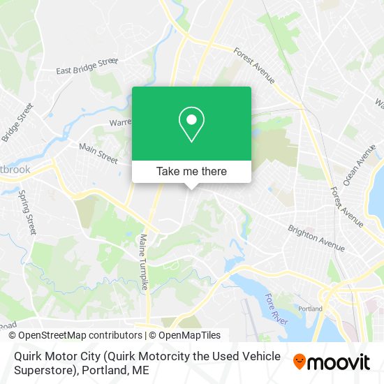 Quirk Motor City (Quirk Motorcity the Used Vehicle Superstore) map