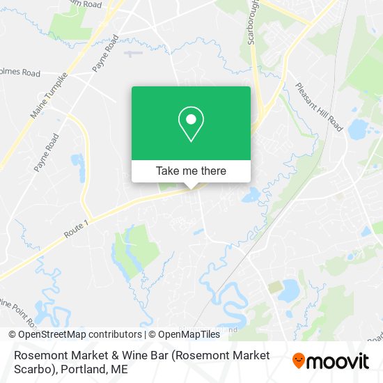 Rosemont Market & Wine Bar (Rosemont Market Scarbo) map