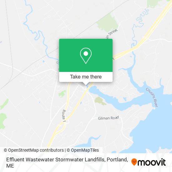 Effluent Wastewater Stormwater Landfills map