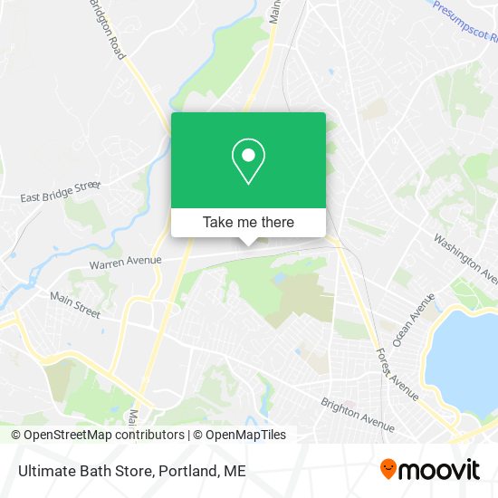 Ultimate Bath Store map