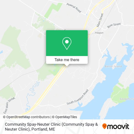 Community Spay-Neuter Clinic map