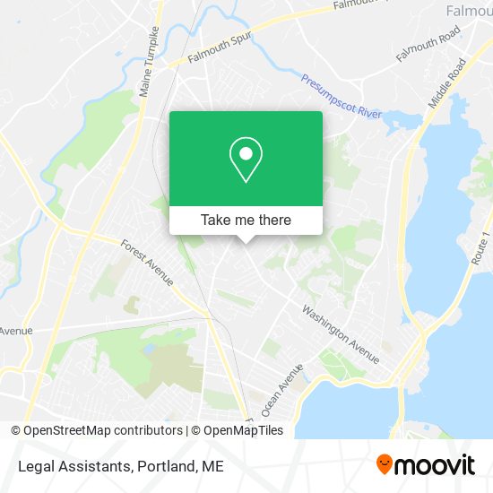 Legal Assistants map