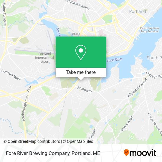 Fore River Brewing Company map