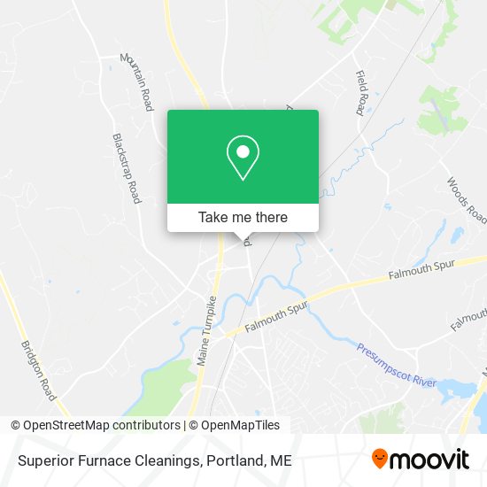 Superior Furnace Cleanings map