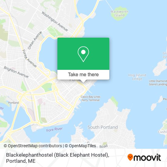 Blackelephanthostel (Black Elephant Hostel) map