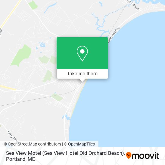 Sea View Motel (Sea View Hotel Old Orchard Beach) map