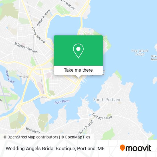 Wedding Angels Bridal Boutique map