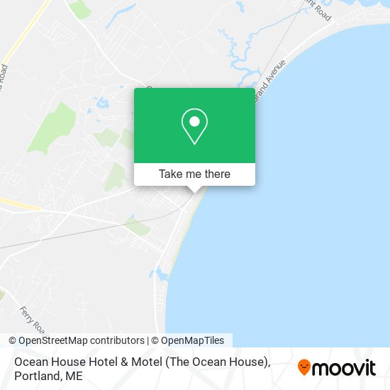 Ocean House Hotel & Motel (The Ocean House) map