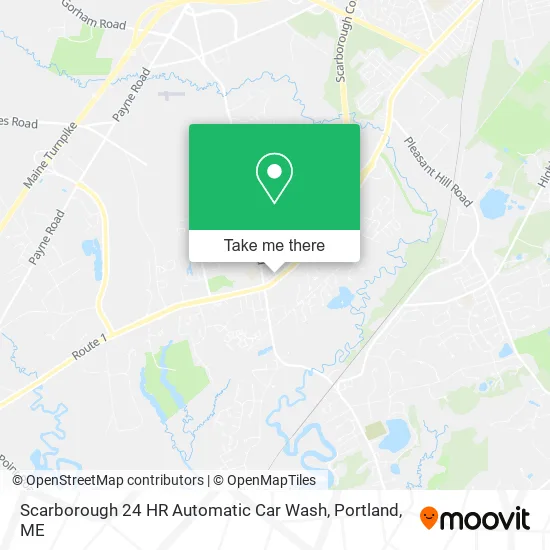 Scarborough 24 HR Automatic Car Wash map