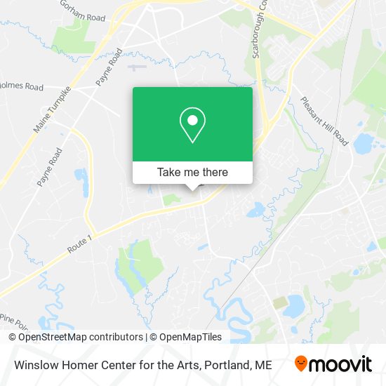 Winslow Homer Center for the Arts map