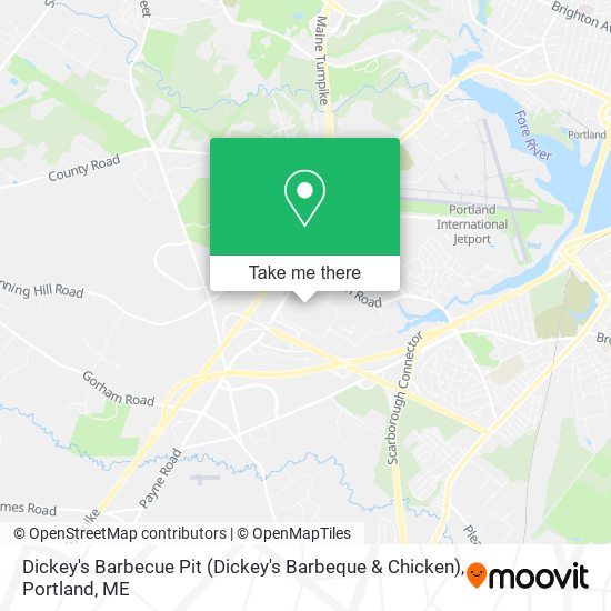 Mapa de Dickey's Barbecue Pit (Dickey's Barbeque & Chicken)